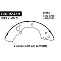 Centric Parts Centric Brake Shoes, 111.07350 111.07350